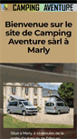 Mobile Screenshot of camping-aventure.ch